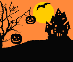 Halloween was invented during the pre-Christian Celtic festival of Samhain, which was celebrated every October 31st. The Celtics believed that the dead returned to earth, which may have a possible correlation to why Halloween is spooky. Picture taken from openclipart.org.