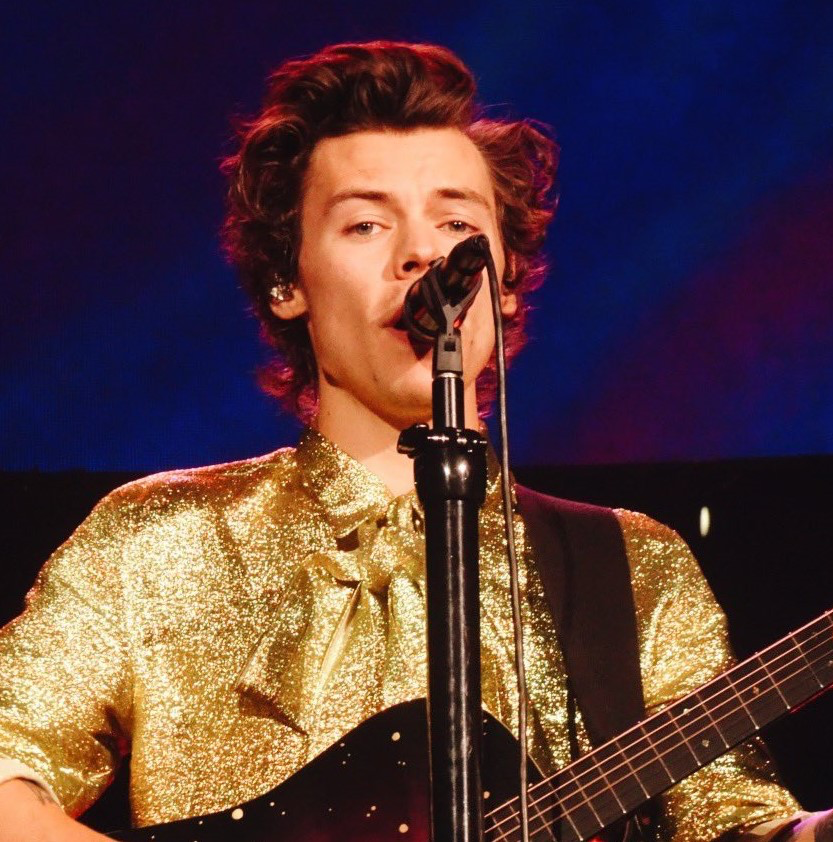 Harry Styles live on tour. This show was located in Denver, Colorado.