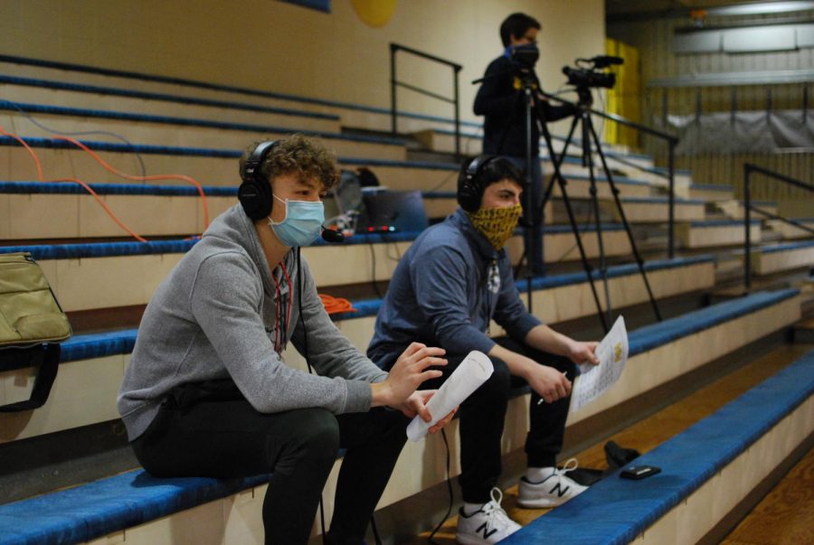 With live broadcasts and real-time commentators, the media team adds an amazing aspect to  high school sports.