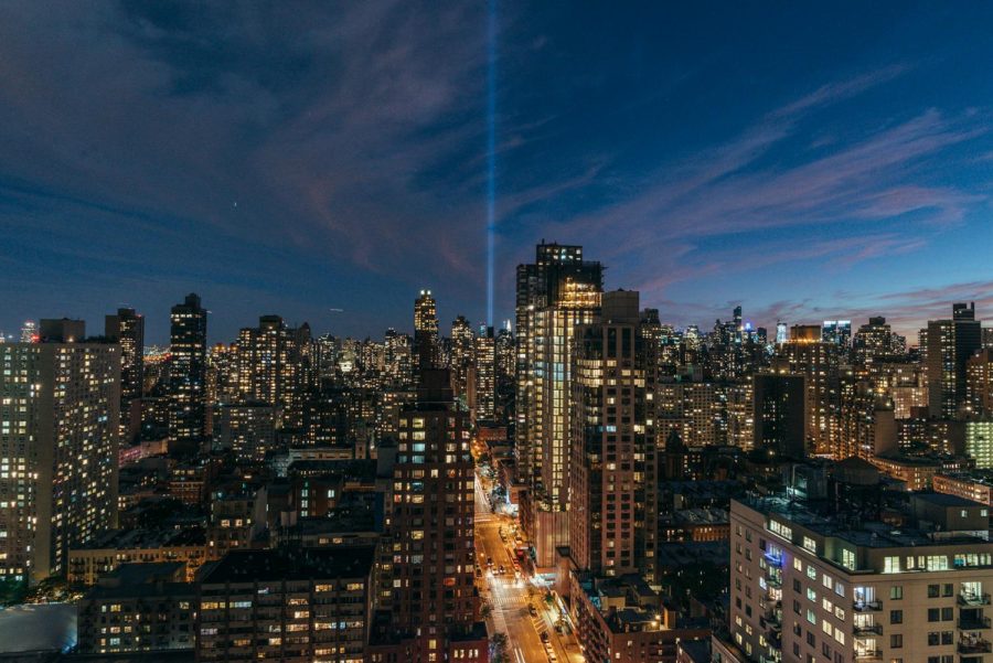 On every anniversary of the Sept. 11, 2001 attacks, the Tribute in Light is held near the World Trade Center. This art installation features 88 searchlights shone from dusk to dawn, which create two pillars of light that according to 9/11 Memorial & Museum, “[honor] those killed and [celebrate] the unbreakable spirit of New York.”