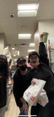 Dunkin Donuts high school employees just after quitting