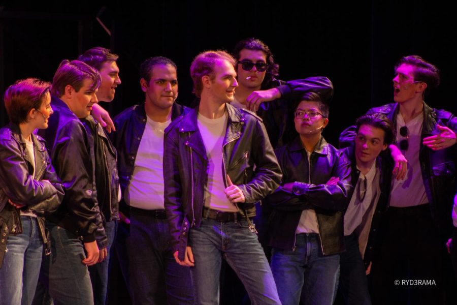 The greasers in the Grease musical