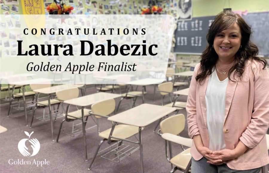 Laura Debezik was one of the finalists for the Golden Apple Awards.