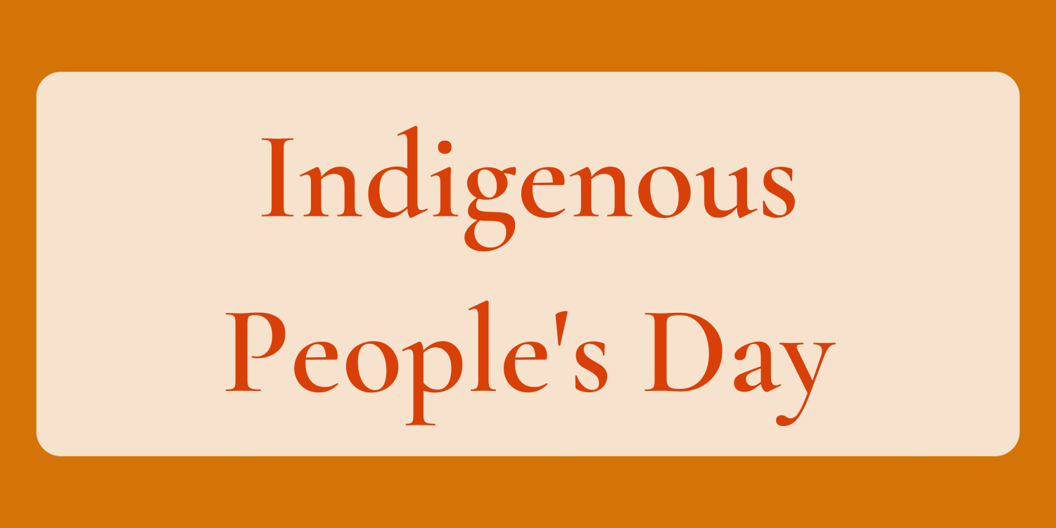 Why we celebrate Indigenous People’s Day – The Echo