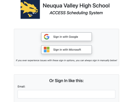 Students can schedule with their teachers through Edficiency located on the Neuqua Student website.